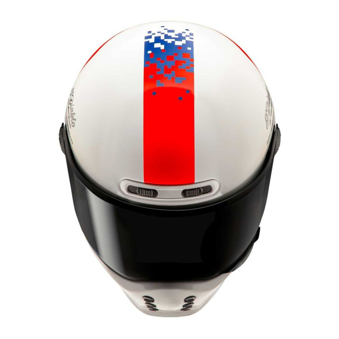 Casco Integrale Hjc V10 Fq20 Retro Mc21