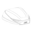 Givi Zc30cnmr Ricambio Coperchio C30n
