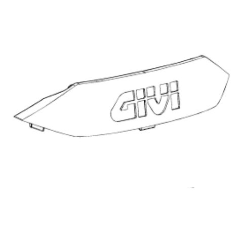 Givi Z2670-lr Ricambio Placca Centrale Serie C30