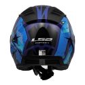 Casco Jet Ls2 Of600 Copter Ii Kanji Blue