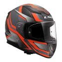 Casco Integrale Ls2 Ff353 Rapid Ii Flitz Orange Grey