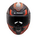Casco Integrale Ls2 Ff353 Rapid Ii Flitz Orange Grey