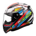 Casco Integrale Ls2 Ff353 Rapid Ii Xdron White Neon Orange