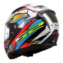 Casco Integrale Ls2 Ff353 Rapid Ii Xdron White Neon Orange