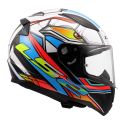 Casco Integrale Ls2 Ff353 Rapid Ii Xdron White Neon Orange