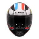 Casco Integrale Ls2 Ff353 Rapid Ii Xdron White Neon Orange