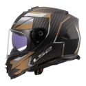 Casco Ls2 Ff800 Storm Ii Tracker 06 Black Gold
