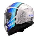 Casco Integrale Ls2 Ff811 Vector Ii Freedom White Silver
