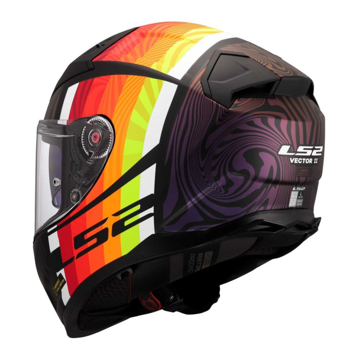 Casco Integrale Ls2 Ff811 Vector II Freedom Black Chameleon