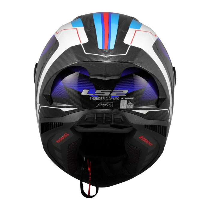 Casco Integrale Ls2 Ff805 Thunder Gp Aero Raute Blue Red