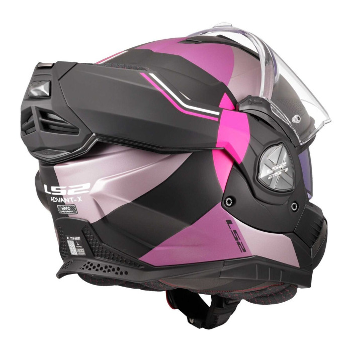Casco Ribaltabile Ls2 Ff901 Advant X Ultra Grey Purple