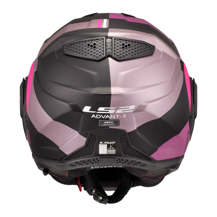 Casco Ribaltabile Ls2 Ff901 Advant X Ultra Grey Purple