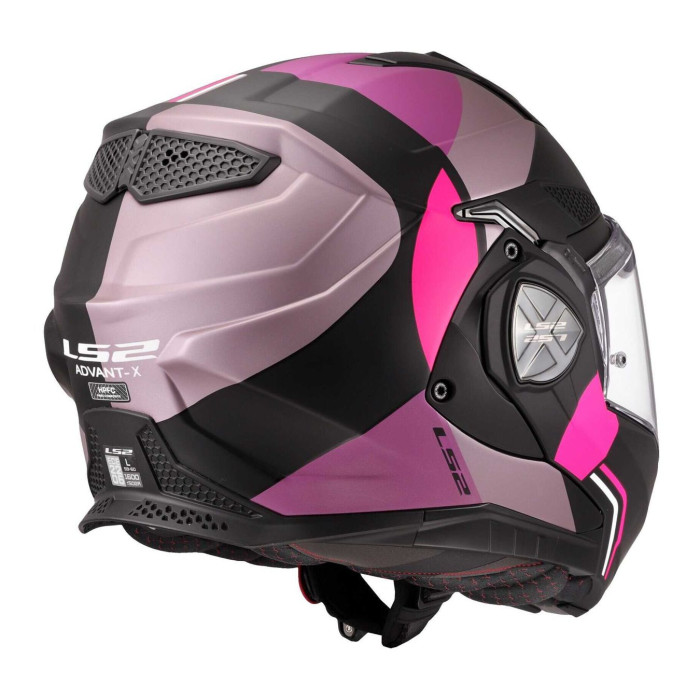 Casco Ribaltabile Ls2 Ff901 Advant X Ultra Grey Purple
