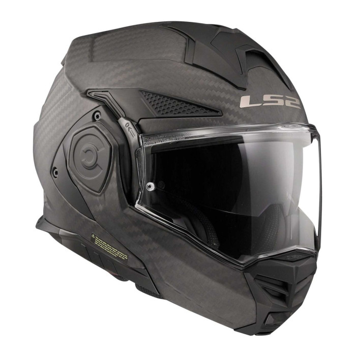Casco Ribaltabile Ls2 Ff901 Advant X Solid Matt Carbon