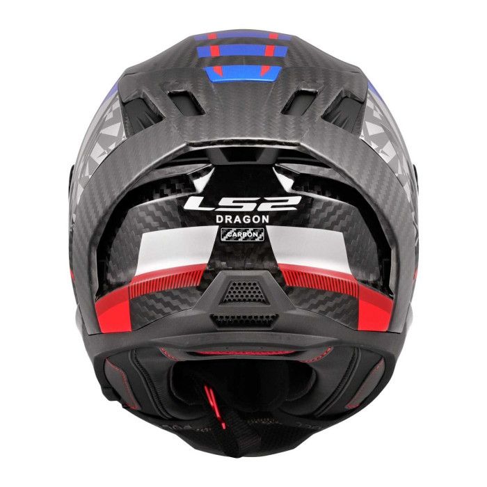 Casco Integrale Ls2 Ff807 Dragon Trax Blue Red