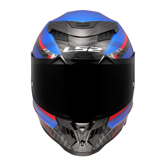 Casco Integrale Ls2 Ff807 Dragon Trax Blue Red