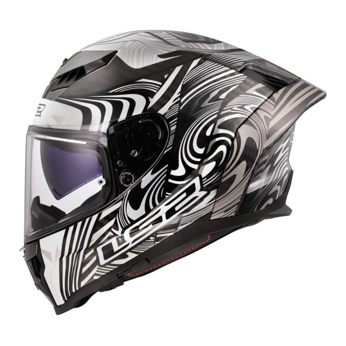 Casco Integrale Ls2 Ff807 Dragon Enthum Silver
