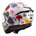 Casco Integrale Ls2 Ff808 Stream Ii Flowers White