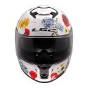 Casco Integrale Ls2 Ff808 Stream Ii Flowers White