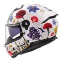 Casco Integrale Ls2 Ff808 Stream Ii Flowers White
