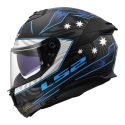 Casco Integrale Ls2 Ff808 Stream IIGaldam Matt Black Blue