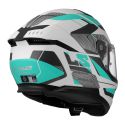 Casco Integrale Ls2 Ff808 Stream II Road Cyan Light Grey