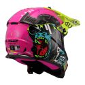 Casco Off Road Ls2 Mx437 Fast II Mini Gorilla Purple
