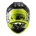 Casco Off Road Ls2 Mx437 Fast II Mini Crusher Black Yellow