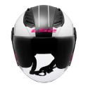Casco Ls2 Of616 Airflow Ii Cover 06 White Pink