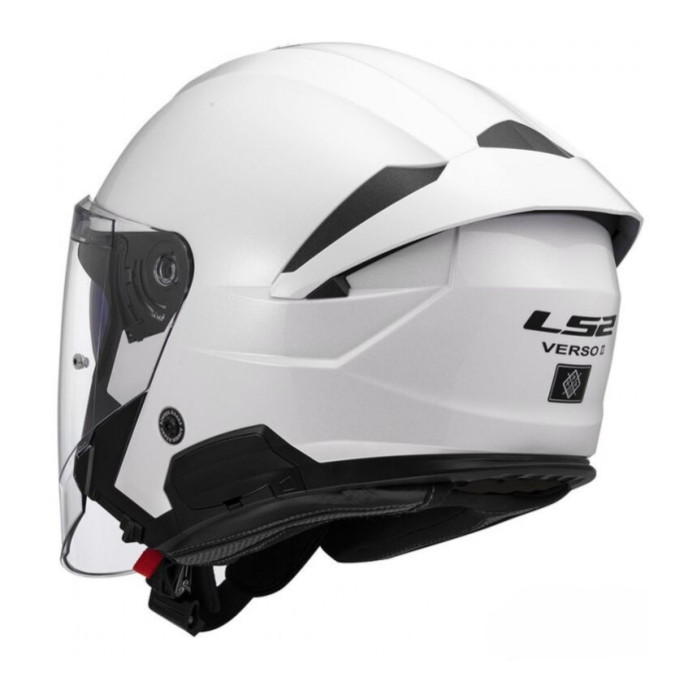 Casco Jet Ls2 Of618 Verso Ii Solid White