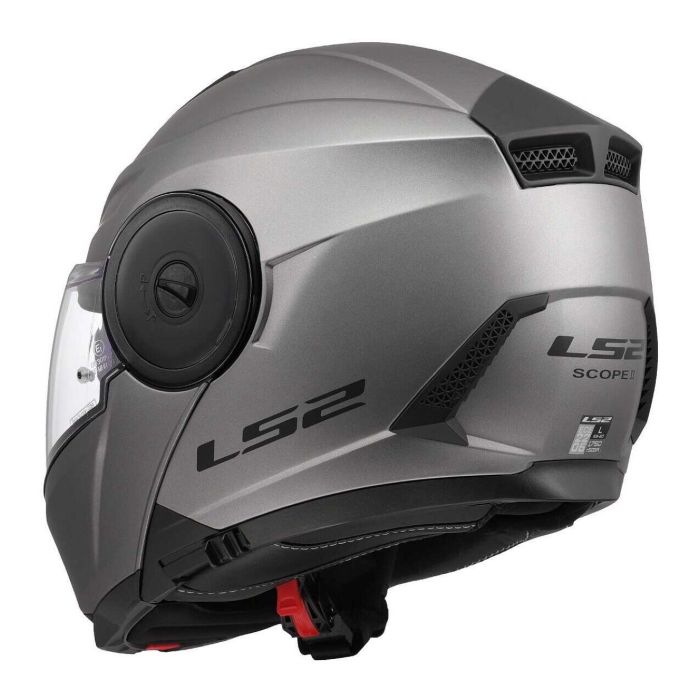 Casco Modulare Ls2 Ff902 Scope II Solid Matt Titanium