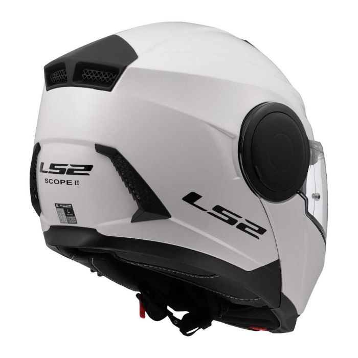 Casco Modulare Ls2 Ff902 Scope II Solid Gloss White