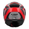 Casco Modulare Ls2 Ff902 Scope II Oxyd Grey Red