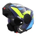 Casco Modulare Ls2 Ff902 Scope II Duria Blue H-v Yellow