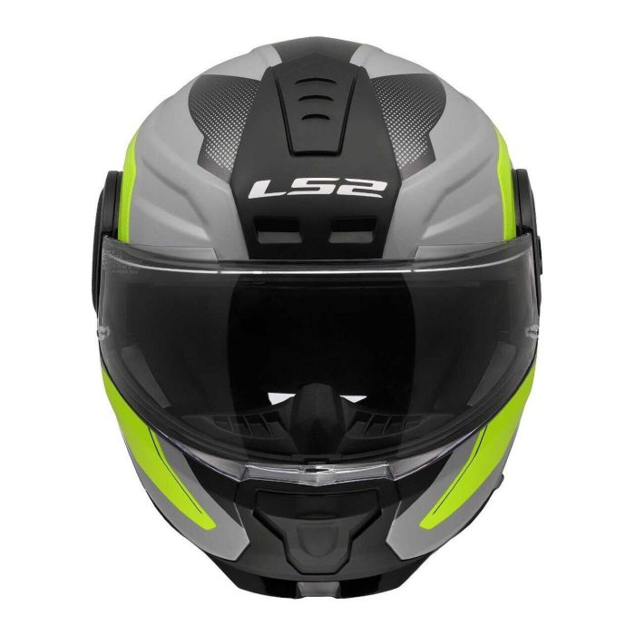 Casco Modulare Ls2 Ff902 Scope II Duria Grey H-v Yellow