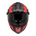 Casco Adventure Ls2 Mx701 Explorer C Trick White Red