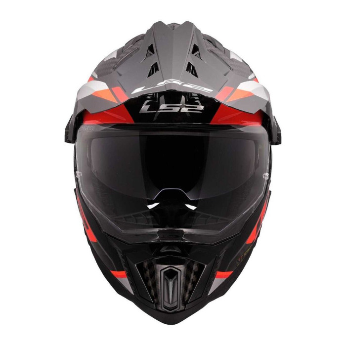 Casco Adventure Ls2 Mx701 Explorer C Frontier II Orange