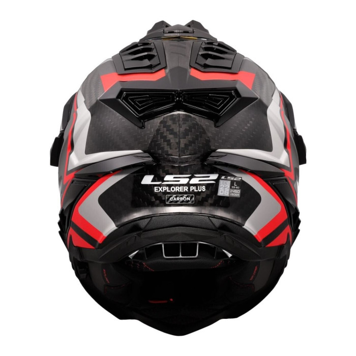 Casco Adventure Ls2 Mx701 Explorer C Frontier II Red