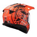 Casco Adventure Ls2 Mx702 Pioneer Ii Rangi Orange