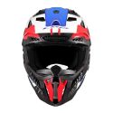 Casco Adventure Ls2 Mx703 X-force Galuo White Red Blue