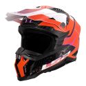 Casco Adventure Ls2 Mx703 X-force Galuo Orange