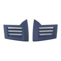 Presa D'aria Posteriore Ls2 Per Casco Mx437 Evo Matt Blue Metal
