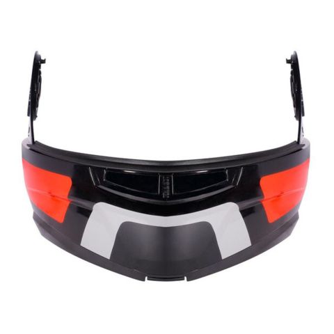 Ls2 Ff908 Chin Bar Orion M.black Purple Blue