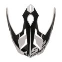 Frontino Ls2 Per Casco Mx701 Alter Matt Black White