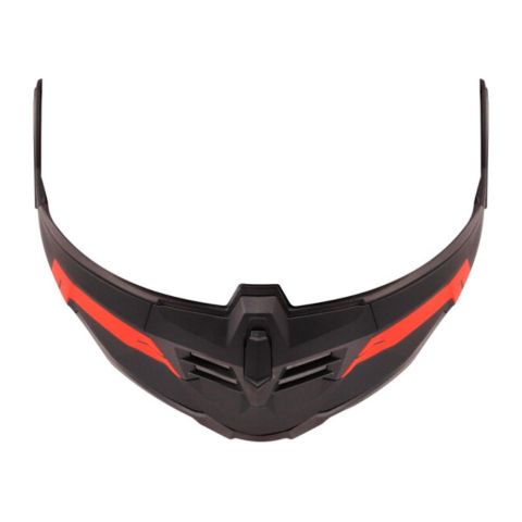Ls2 Ff906 Chin Bar Kuka Black Red