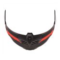 Ls2 Ff906 Chin Bar Bend Matt Black Red