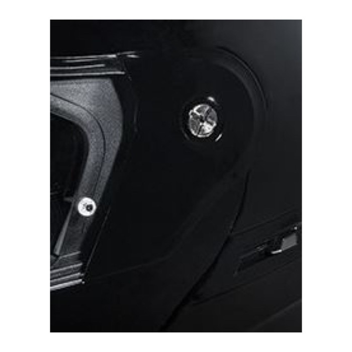 Hjc C80 Placche Laterali Metal Black