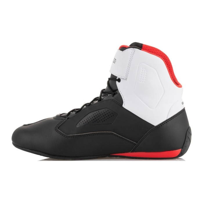 Scarpe Touring Alpinestars Faster-3 Rideknit Black White Red