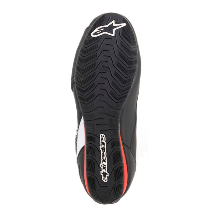 Scarpe Touring Alpinestars Faster-3 Rideknit Black White Red