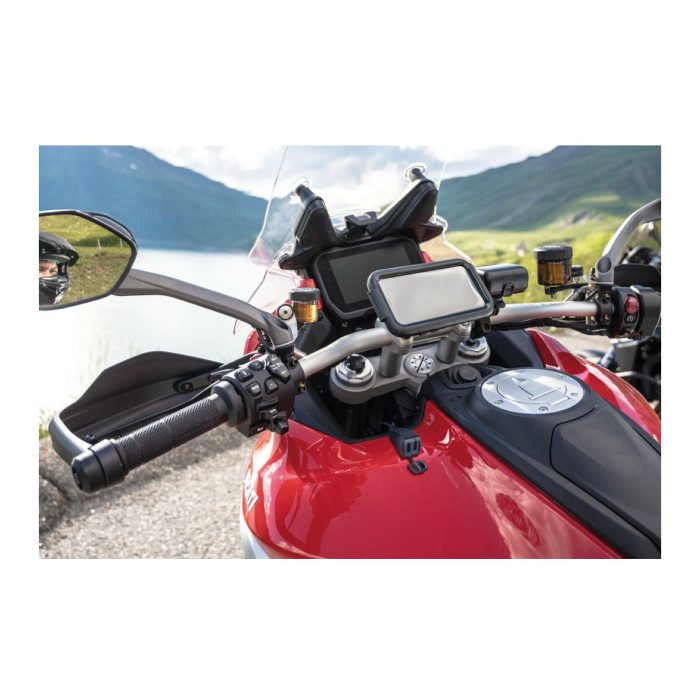 Lampa Doppio Caricatore Usb Trek Optiline 12/24v 3 Attacchi